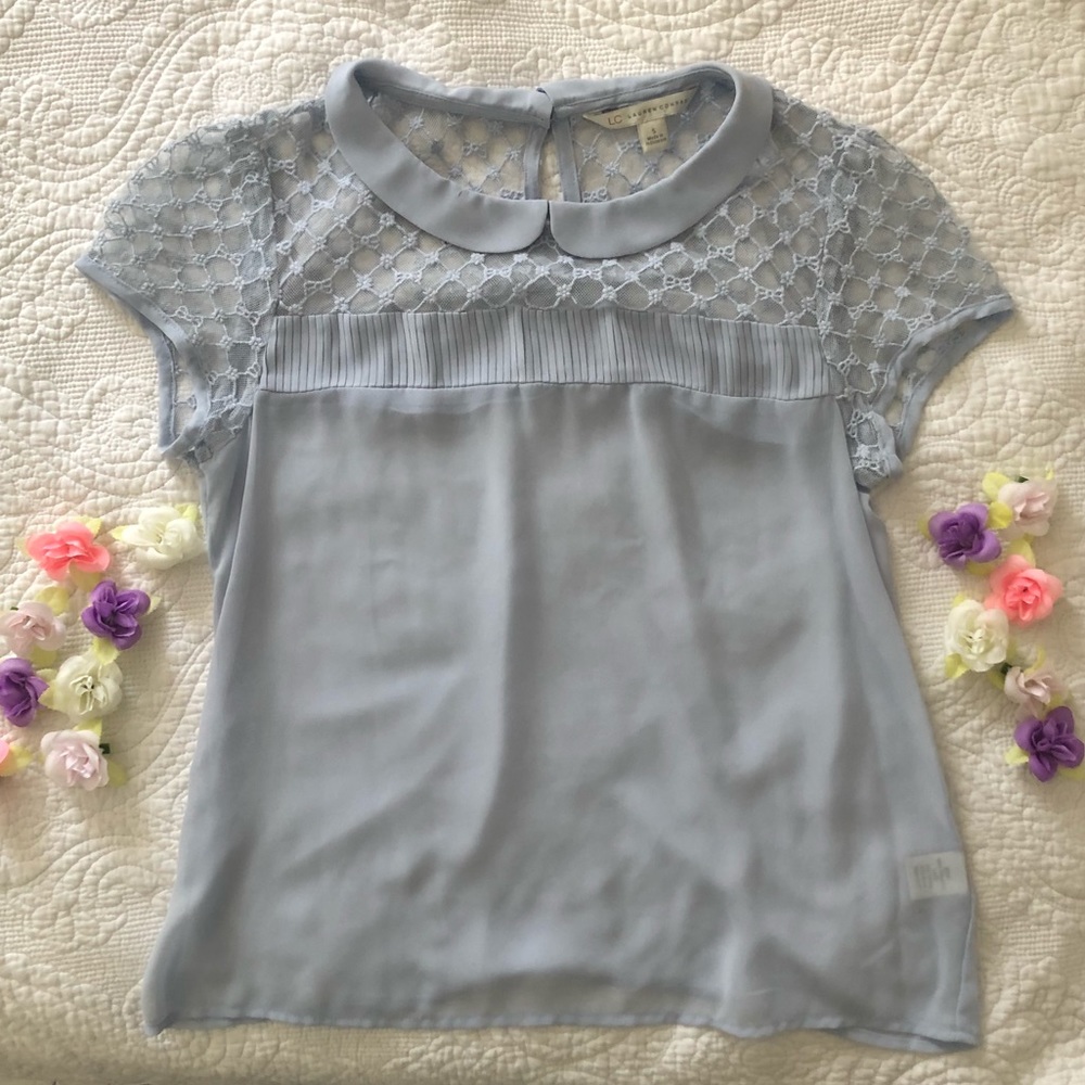 Baby Blue Blouse 🦋